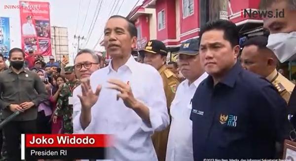 Jokowi Pastikan Jalan Rusak di Lampung Segera Diperbaiki