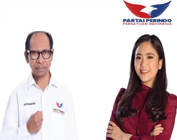 Jessica Tanoe dan Ketua DPW Perindo NTT Siap Maju Pileg 2024