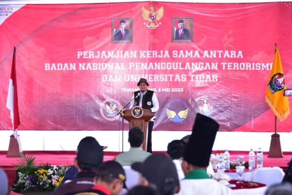 BNPT RI Gandeng Universitas Tidar Kembangkan KTN Bansari untuk Kesejahteraan Mitra Deradikalisasi