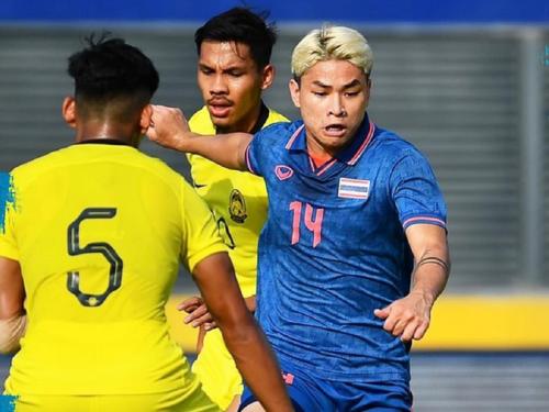 Timnas Thailand U-22 vs Timnas Malaysia U-22 di SEA Games 2023  Menang 2-0