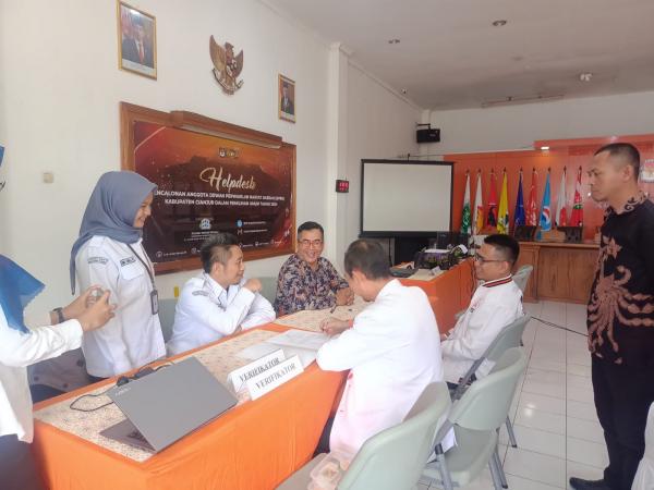KPU Cianjur Terima Pendaftaran Pertama Bacaleg DPRD dari PKS