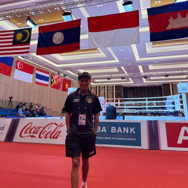 Petinju Sulut, Farrand Papendang Bertekad Meraih Medali Emas di SEA Games XXXII Kamboja