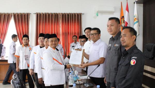KPU Way Kanan Terima Pengajukan Bakal Calon Anggota DPRD dari PKS