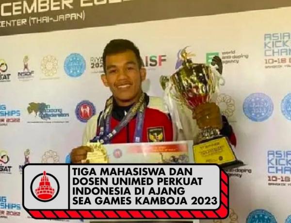Tiga Mahasiswa & Dosen Universitas Negeri Medan Perkuat Indonesia Di Sea Games Kamboja
