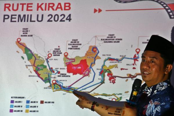 KPU Surabaya Siap Terima Estafet Kirab Pemilu 2024