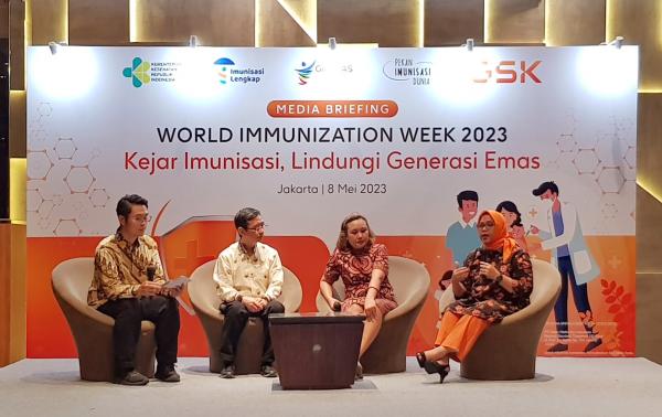 Pekan Imunisasi Dunia 2023, GSK, Kemenkes, Praktisi Kesehatan, dan Komunitas Kejar Imunisasi Anak