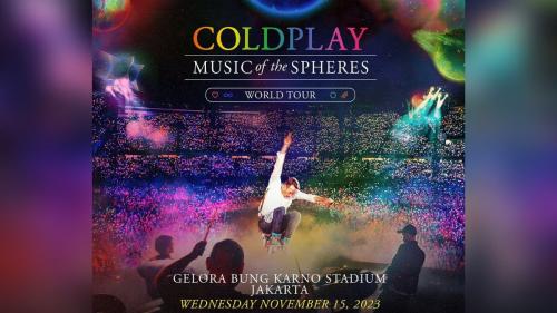 Coldplay Bersemangat dan Tak Sabar Gelar Konser Di Indonesia