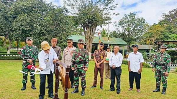 Gong TMMD ke-116 Ditabuh Bupati TTU, Rumah Ibadah di Desa Matabesi Segera Dibangun TNI AD