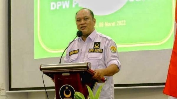 Ketua DPW PBB Sultra, Ruksamin Instruksikan Pengurus DPC se-Sultra Daftar Caleg di KPU Serentak