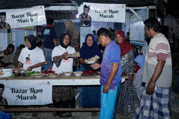 GGN Jatim Borong Tangkapan Laut Nelayan, Hasilnya Untuk Bazar Ikan Murah di Lamongan