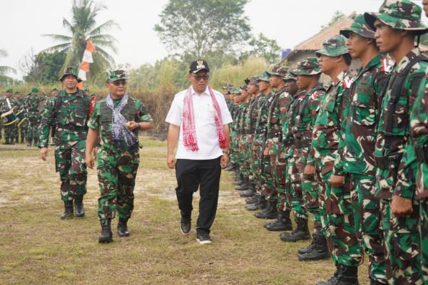 Kodim 0623/Cilegon Gelar Upacara Pembukaan TMMD ke-116 Tahun 2023