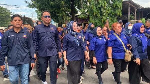Nasdem Ponorogo Daftarkan Bacaleg ke KPU, Ipong: 40 Persen Kuota Perempuan