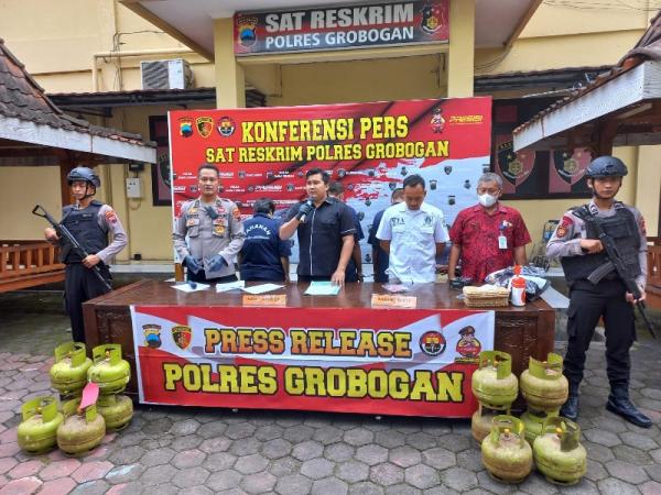 Gas Elpiji 3 Kg dari Sragen Masuk Grobogan, Polisi Tangkap 3 Orang Pelaku