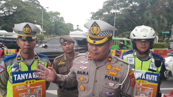Satlantas Polresta Bogor Ingatkan Wisatawan Jam Padat Lalin saat Akhir Pekan