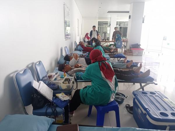 Donor Darah RS Priscilla Medical Center Libatkan Masyarakat