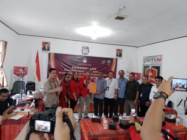 Resmi Daftarkan Bacalegnya, DPD PSI Taput B15A Awasi Anggaran Kabupaten