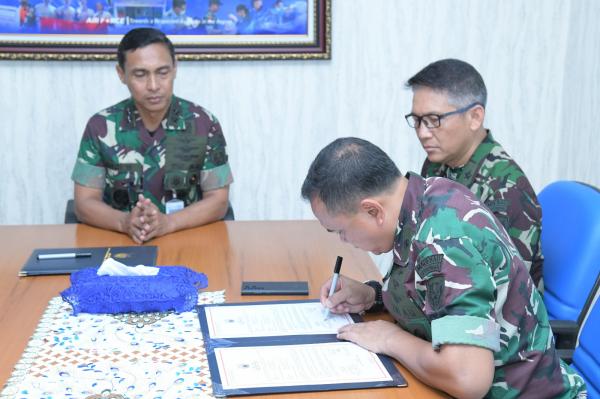 Sertijab Perwira TNI AU, Marsma TNI Dr. Agus Priyanto Jabat Waaspotdirga Kasau