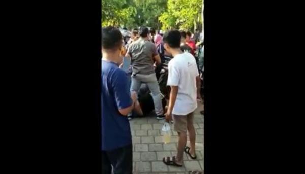 Viral! Polisi Duel Lawan Dua Pencuri Motor di Probolinggo