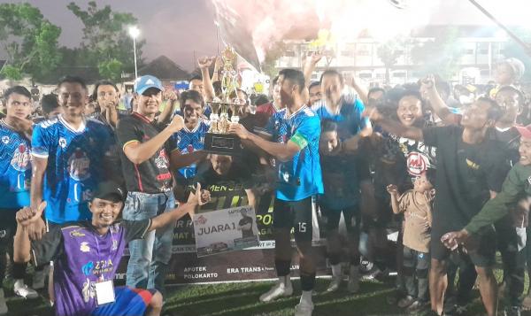 Sapto Cup ke-4 Sukses, Lapangan Desa Klumprit Mojolaban Dinilai Sekelas Liga 2