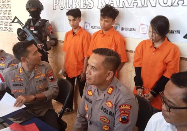 Nekat Gasak Handphone Saat Konser Musik di Karanganyar, Pasutri Asal Jakarta Ditangkap Polisi