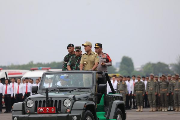Ibu Negara Hadiri HUT Dekranas dan HKG PKK  di Medan, TNI Polri Siagakan Pasukan