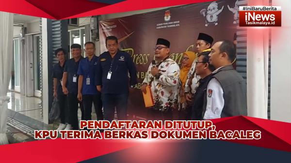 VIDEO: Partai Garuda dan PSI Tak Daftarkan Bacaleg ke KPU Kabupaten Tasikmalaya