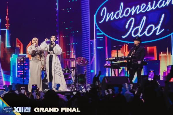 Grand Final Indonesian Idol 2023: Salma-Nabilah Feat Ahmad Dhani Tampil Memukau 