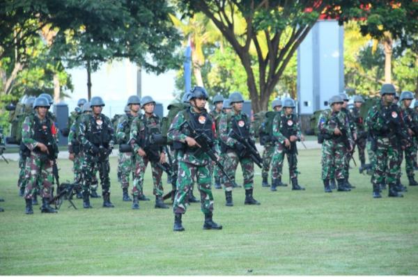 Prajurit Batalyon Infanteri 7 Marinir Berangkat Ke Papua Demi Tegak nya Sang Merah Putih