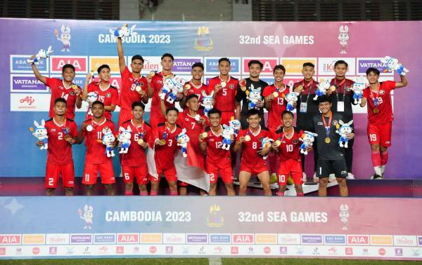 Penantian 32 Tahun, Timnas Indonesia U-22 Bawa Pulang Medali Emas SEA Games, Ada Adegan Berdarah