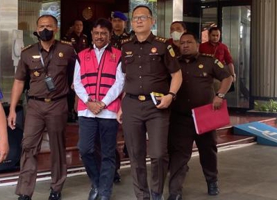 Menkominfo Johnny G Plate Ditetapkan Jadi Tersangka Kasus Korupsi BAKTI Kominfo