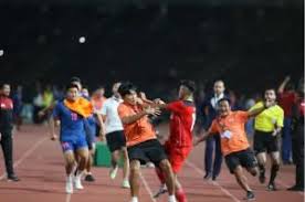 Viral! Bentrokan Tim Ofisial Timnas Thailand vs Indonesia di Final Sepak Bola SEA Games 2023