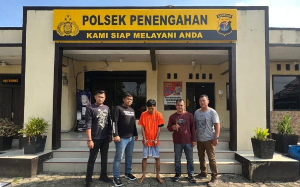Buron 3 Bulan, Seorang Pelaku Curas di Rest Area Jalan Tol Trans Sumatera Diringkus Polisi