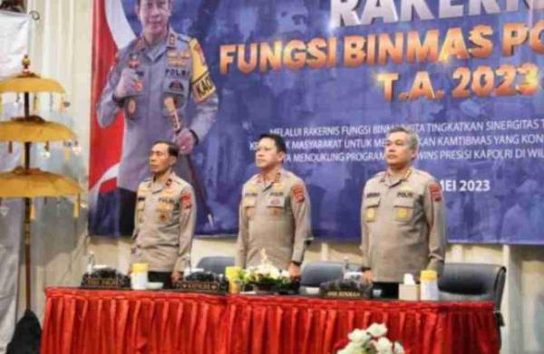 Polda Bali Gelar Rakernis Wujudkan Kamtibmas Yang Kondusif Jelang ...