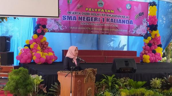 Perpisahan Siswa Kelas XII, Kepala SMAN 1 Kalianda : Sebanyak 35 Siswa Masuk PTN Jalur Undangan