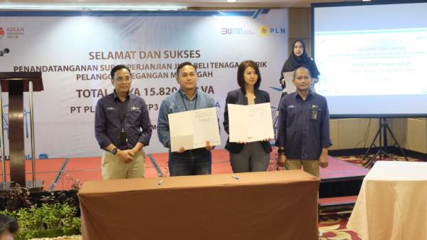 PLN UID Sumut Teken Perjanjian Jual Beli Tenaga Listrik Total Daya 15. ...