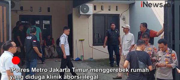 Diduga Klinik Aborsi, Polisi Gerebek Rumah di Billymoon Jakarta Timur