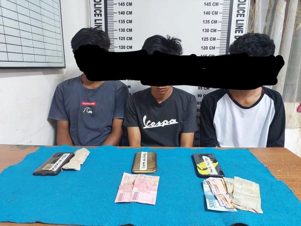 Terlibat Sindikat Peredaran Ganja ,Tiga Remaja di Pematang Siantar Ditangkap Polisi