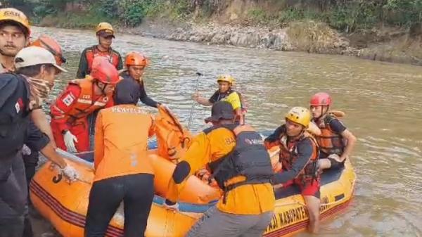 2 Bocah SDN Tegal Datar Tenggelam di Sungai Cimandiri Sukabumi, 1 Ditemukan Tewas 