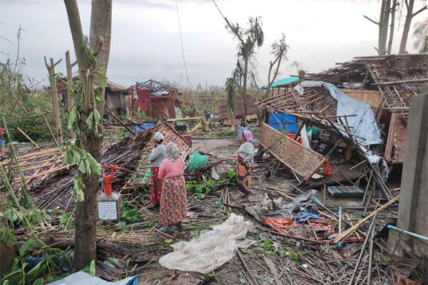 145 Korban Tewas Akibat Topan Mocha di Myanmar