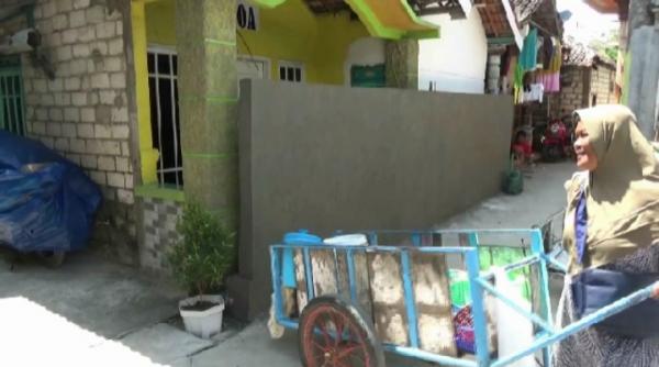 Viral, Gara-gara Jemuran Baju, Warga Tutup Rumah Kerabatnya dengan Tembok