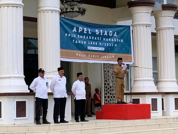 388 Jemaah Haji Kloter Pertama Embarkasi Makassar Berangkat 24 Mei 2023