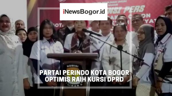 VIDEO: Partai Perindo Kota Bogor Daftarkan Bacaleg Ke KPUD