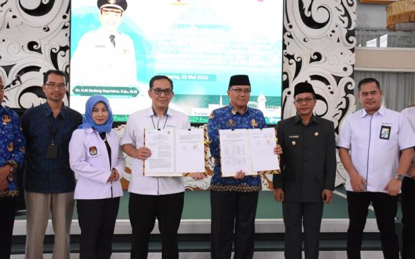 Ratusan Ribu Petugas Pemilu 2024 Kabupaten Bandung Dilindungi BPJS Ketenagakerjaan