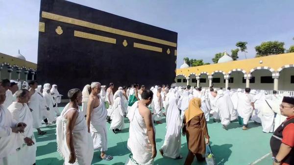 Jelang Berangkat ke Tanah Suci, Ribuan Calon Haji di Pandeglang Banten Ikuti Manasik Haji