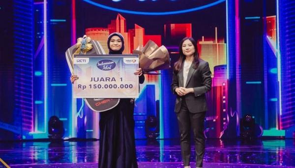 Selamat! Salma Salsabil Sabet Gelar Juara Indonesian Idol 2023
