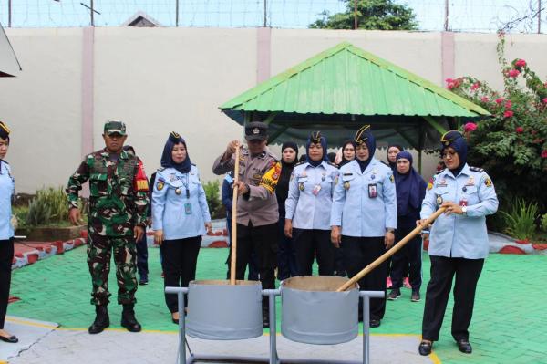 LPP Kelas IIA Sungguminasa Gelar Apel Deklarasi Zero Halinar