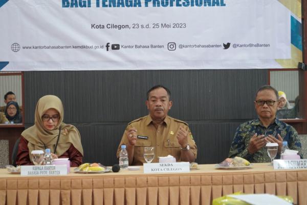 Sekda Cilegon: Penyuluhan Bahasa Indonesia Tingkatkan Kemampuan Penulisan Naskah Dinas