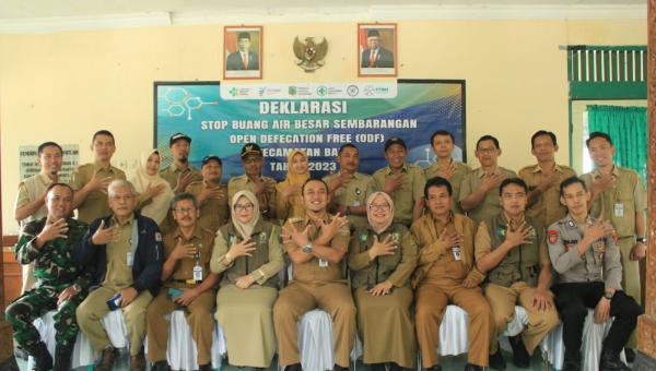 Deklarasikan Stop BAB Sembarangan, Ini Harapan Camat Batur