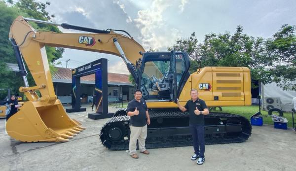 Dukung Industri Pertambangan di Pulau Sumatera, Trakindo Luncurkan CAT 333 Next Generation Excavator