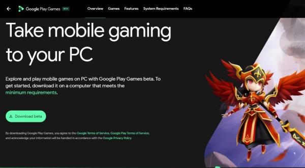 Google Perluas Akses Play Games untuk PC Beta ke Eropa dan Selandia Baru